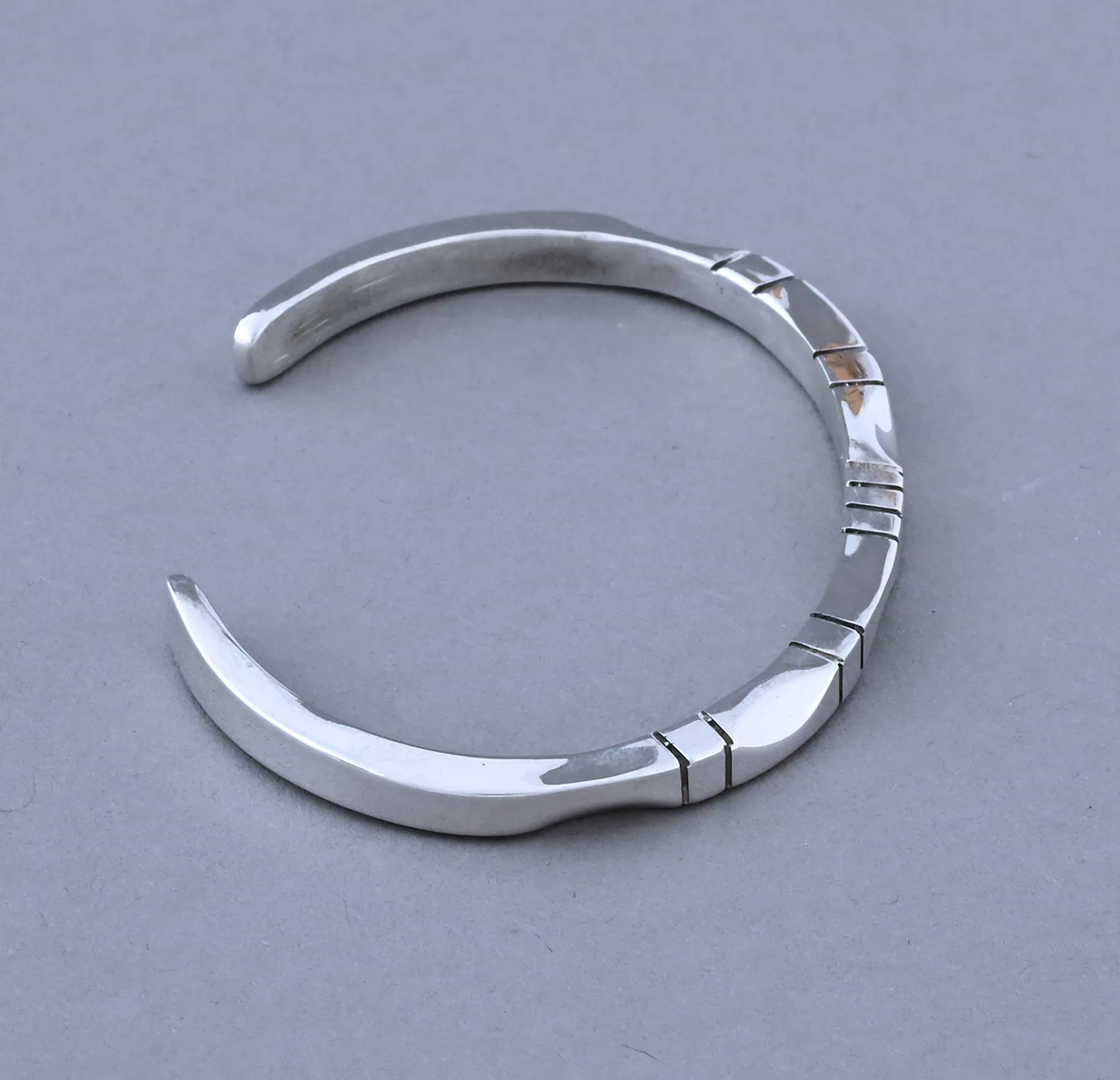 Carved Cuff Bracelet by Ben Tahe