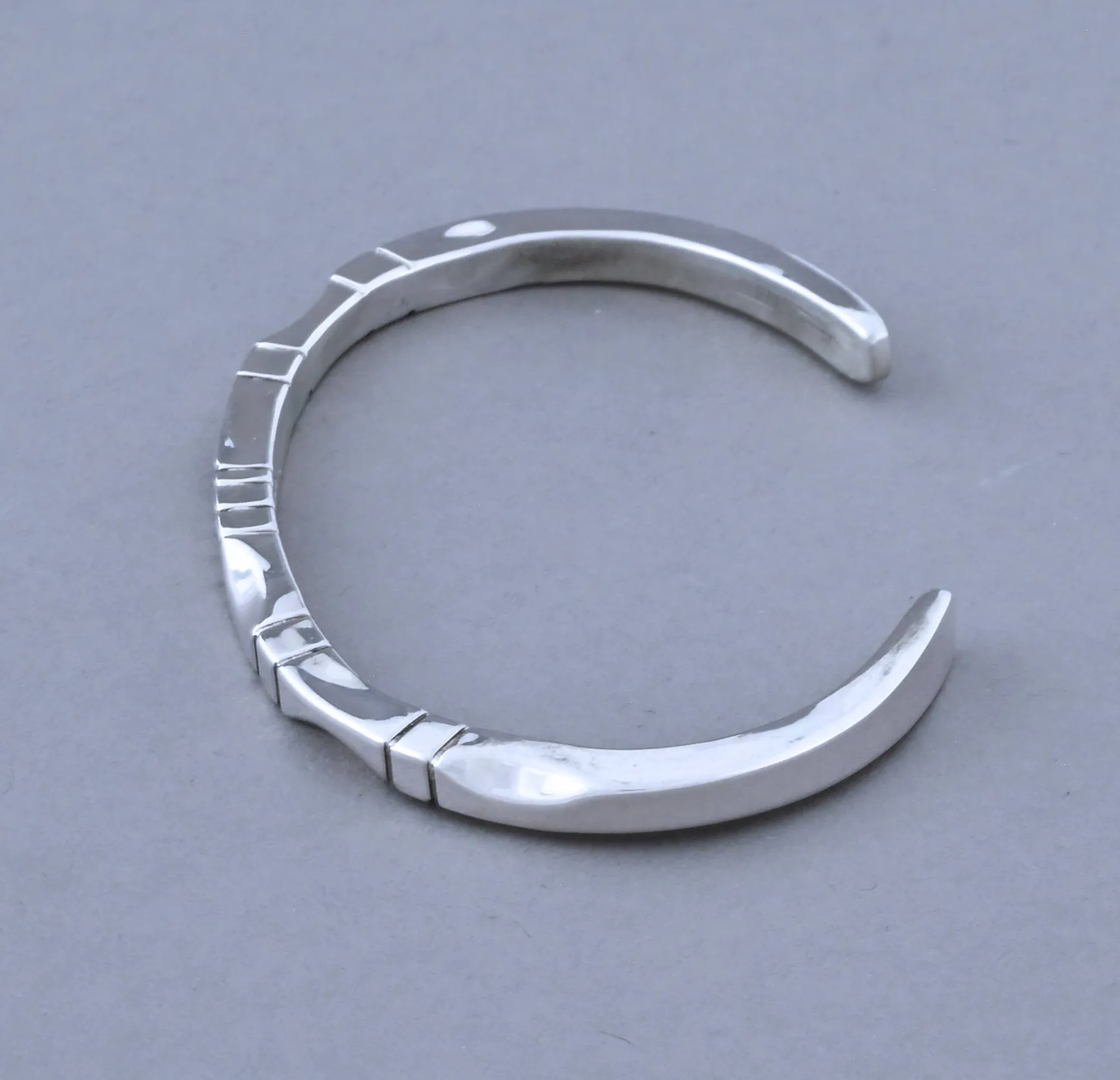 Carved Cuff Bracelet by Ben Tahe