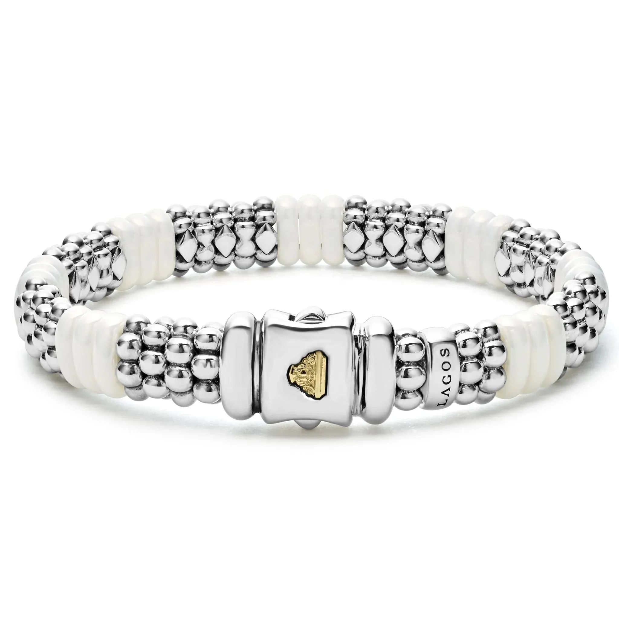 Ceramic Caviar Beaded Bracelet | 9mm