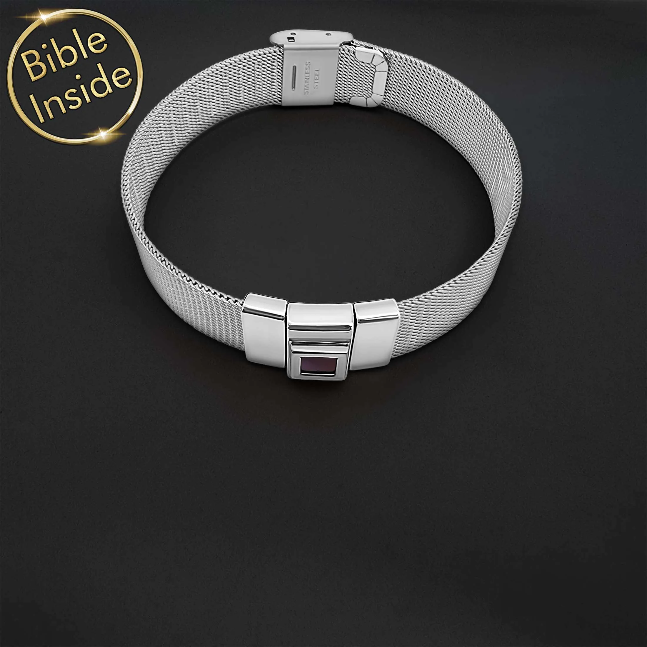 Christian Gift for Christmas With Holy Bible - Noble Path Bracelet