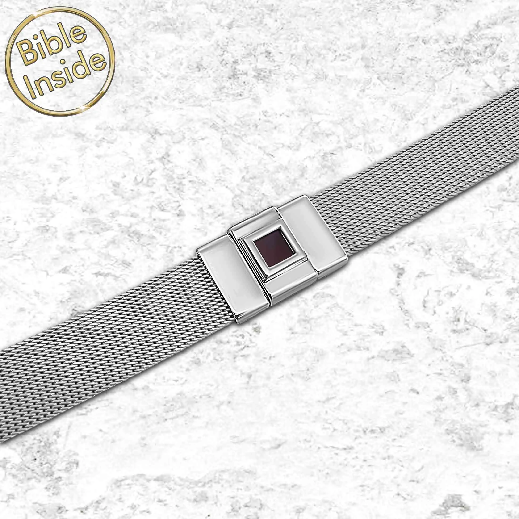 Christian Gift for Christmas With Holy Bible - Noble Path Bracelet