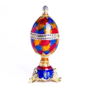 Colorful Music Playing Faberge Egg