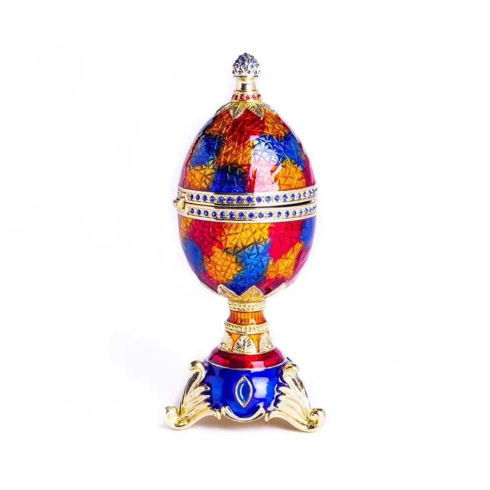 Colorful Music Playing Faberge Egg
