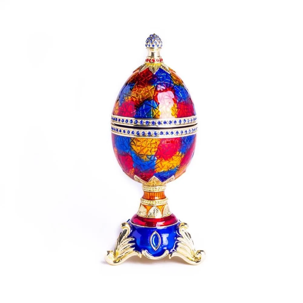 Colorful Music Playing Faberge Egg