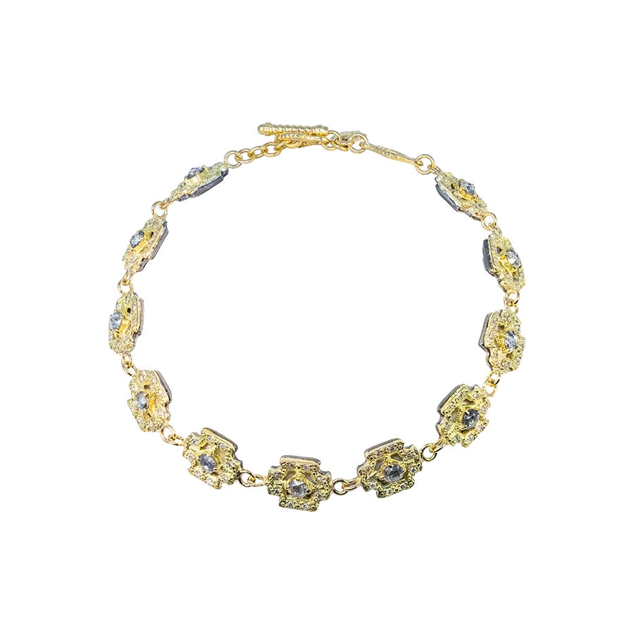 CRIVELLI CROSSES CHAIN BRACELET