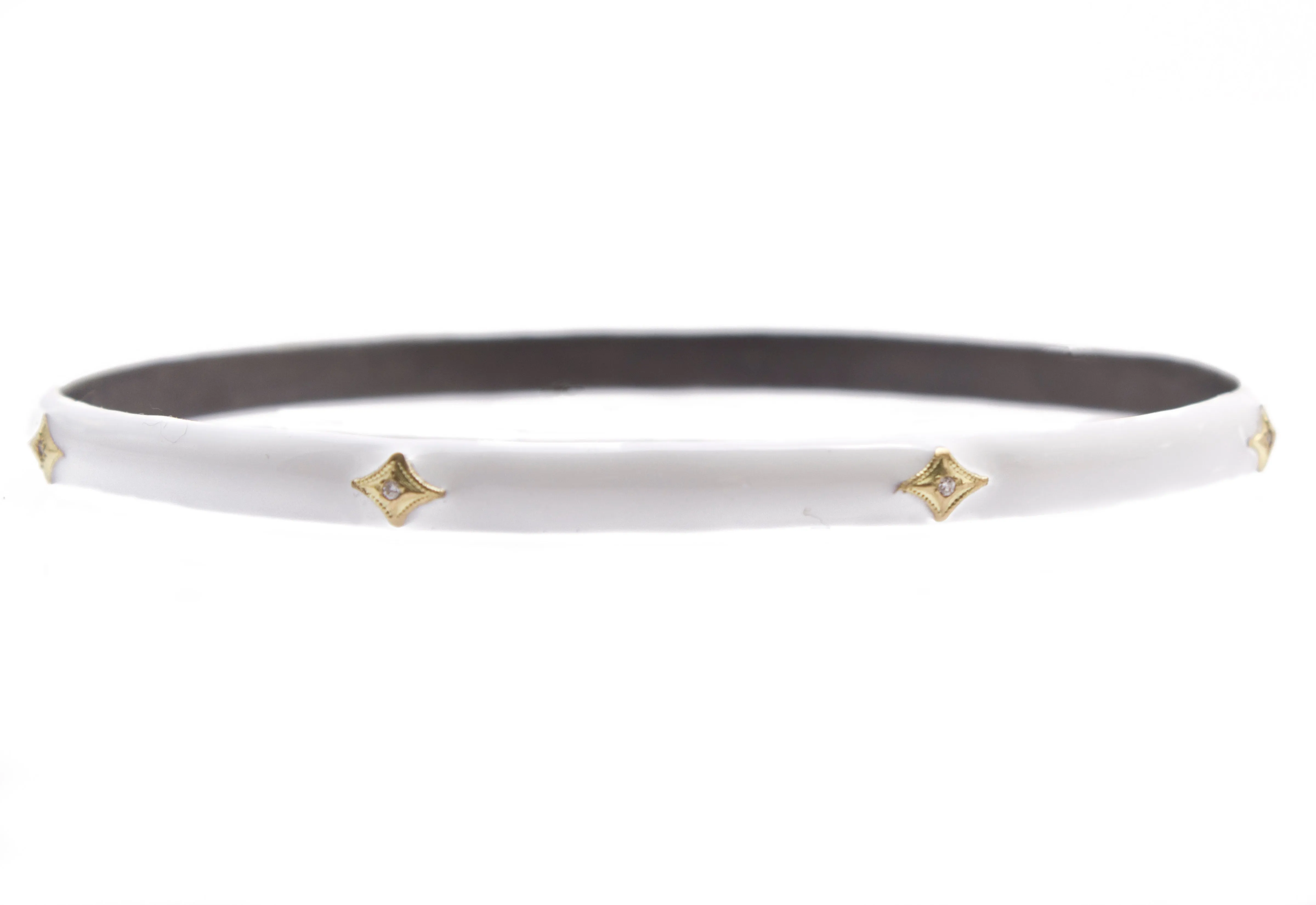 Crivelli Enamel Bangle Bracelet