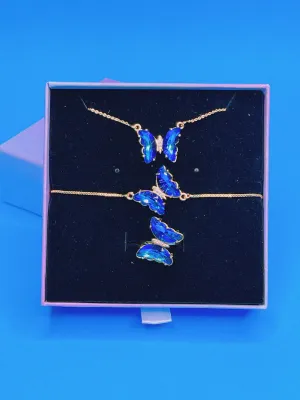 Crystal Butterfly Collection Set