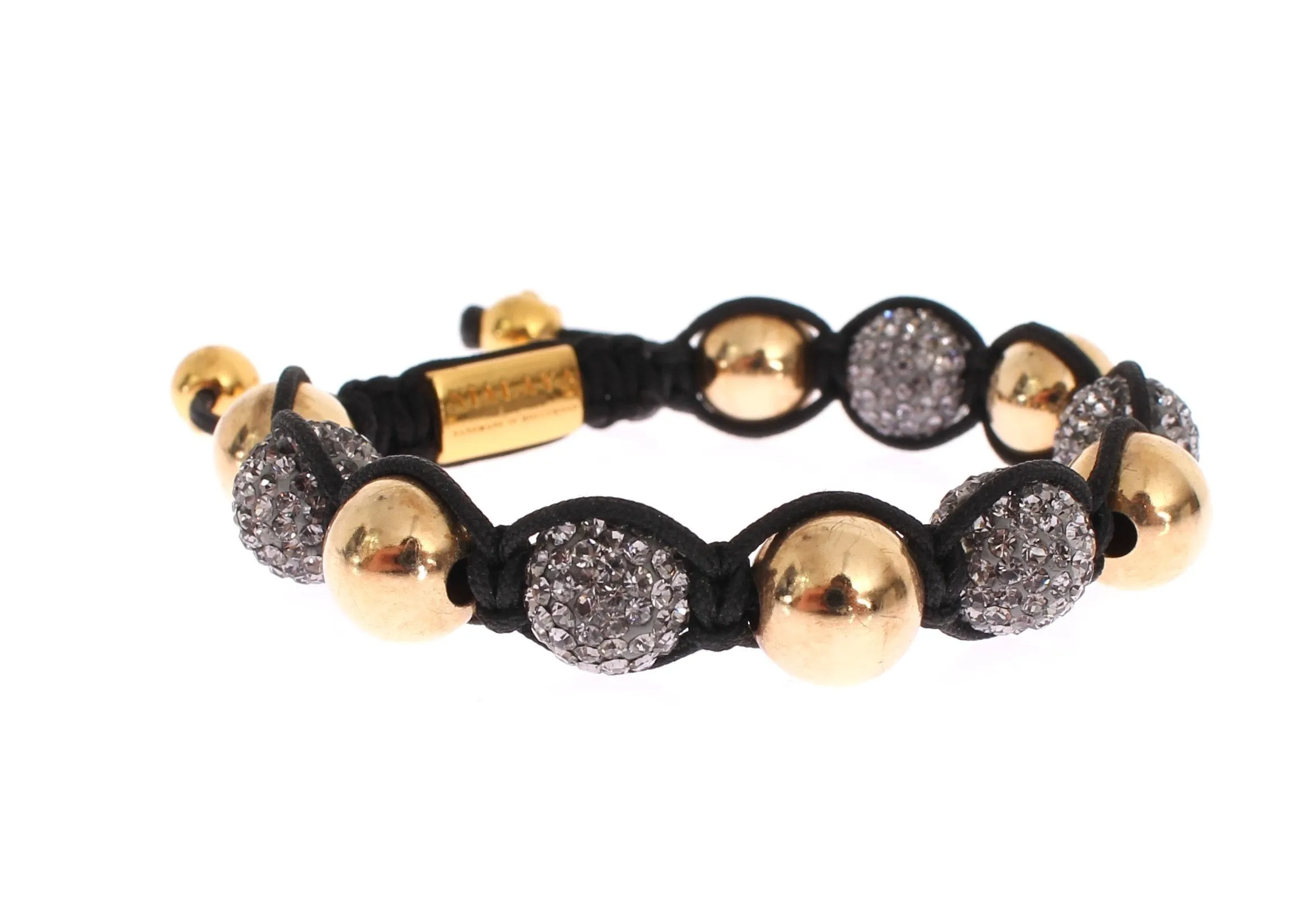 Crystal Rhodium Gold 925 Silver Bracelet