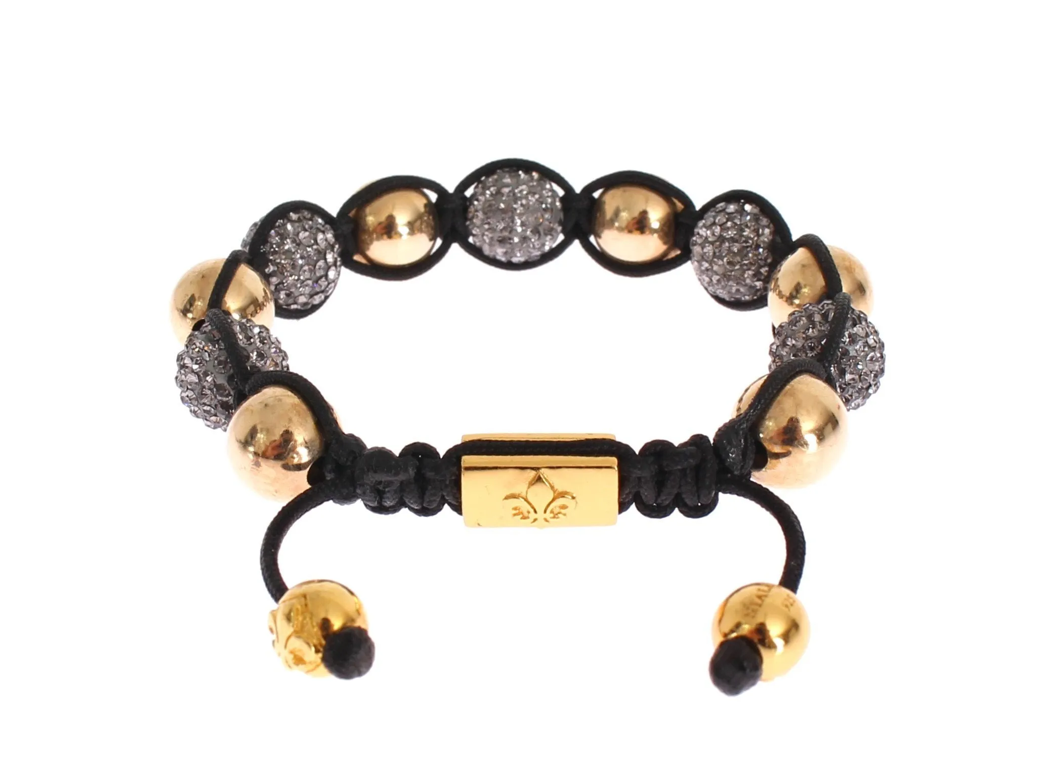 Crystal Rhodium Gold 925 Silver Bracelet