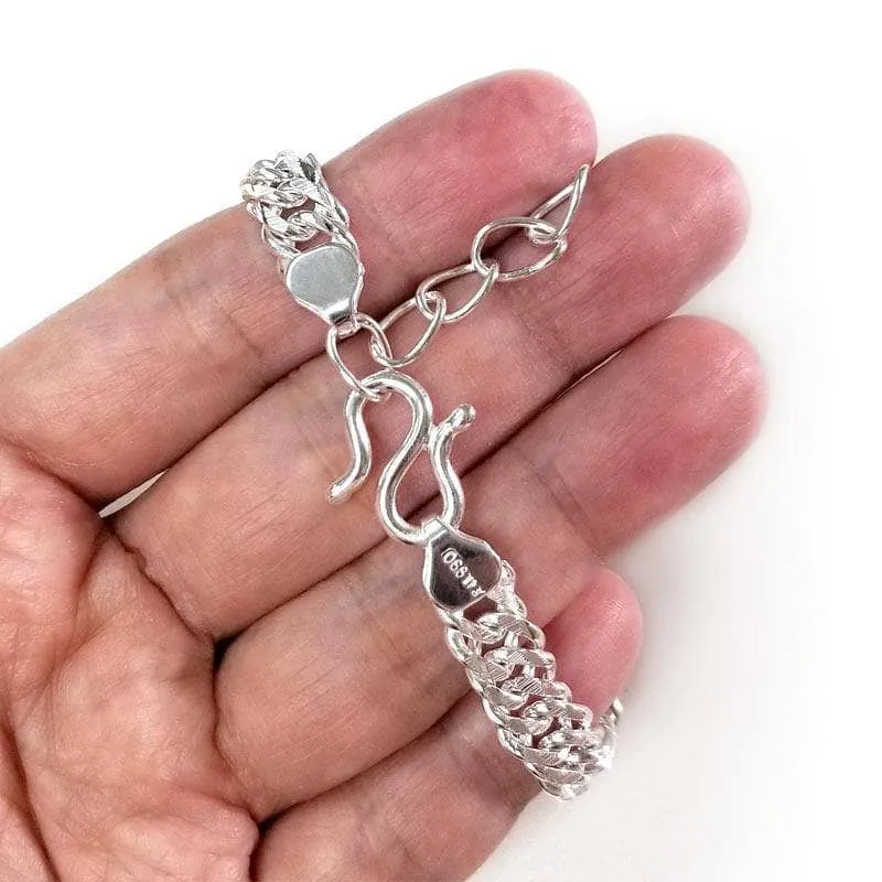 Cuban Link Chain Adjustable Bracelet