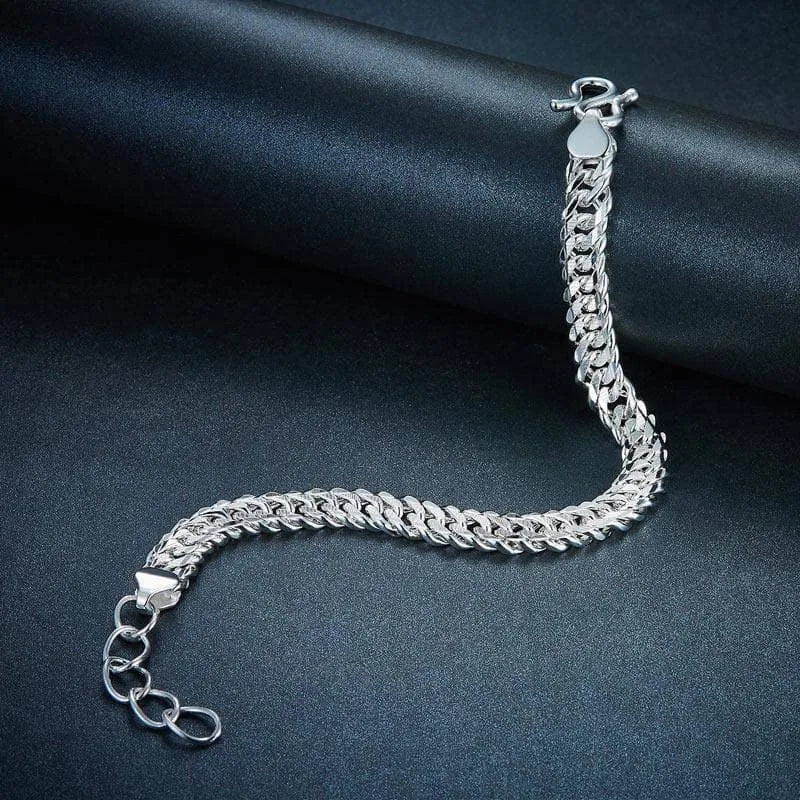 Cuban Link Chain Adjustable Bracelet