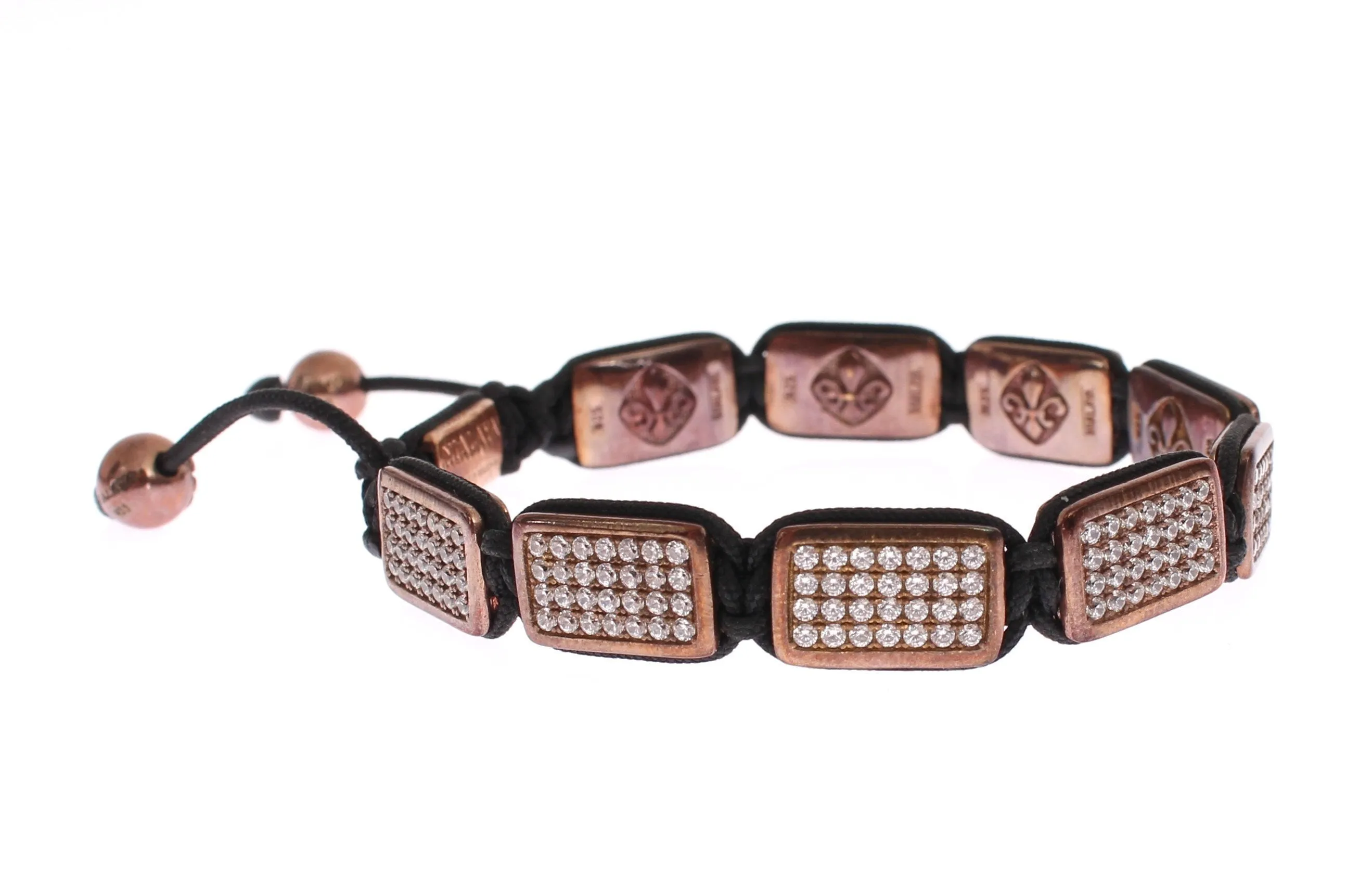 CZ 18K Rose Gold 925 Bracelet
