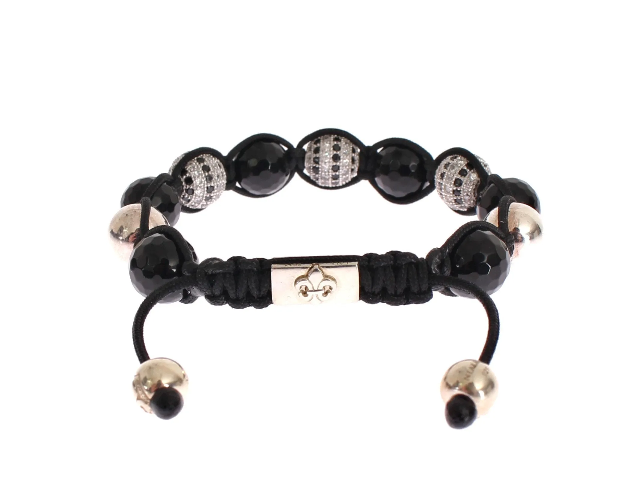 CZ Agate 925 Silver Bracelet
