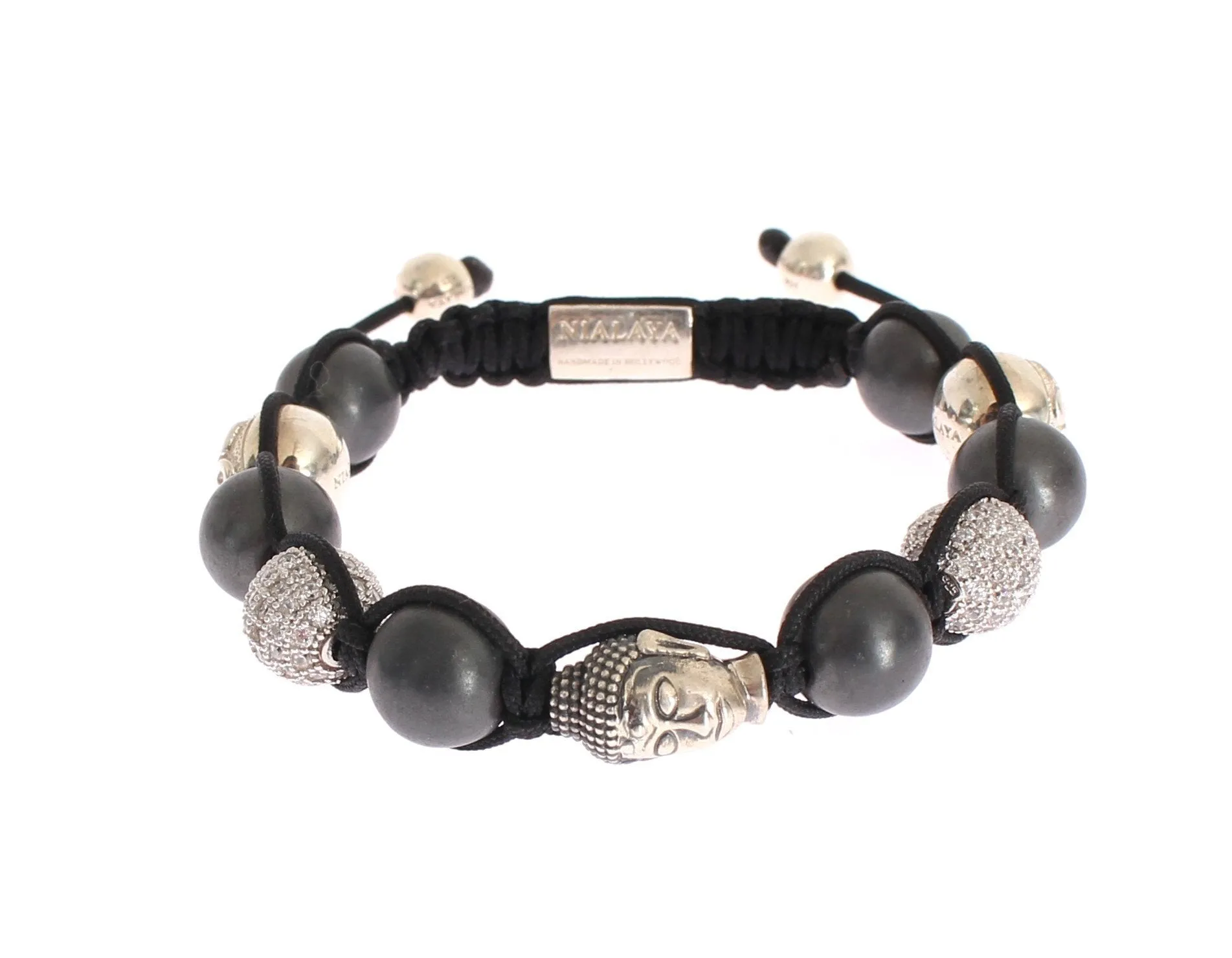 CZ Hematite 925 Bracelet