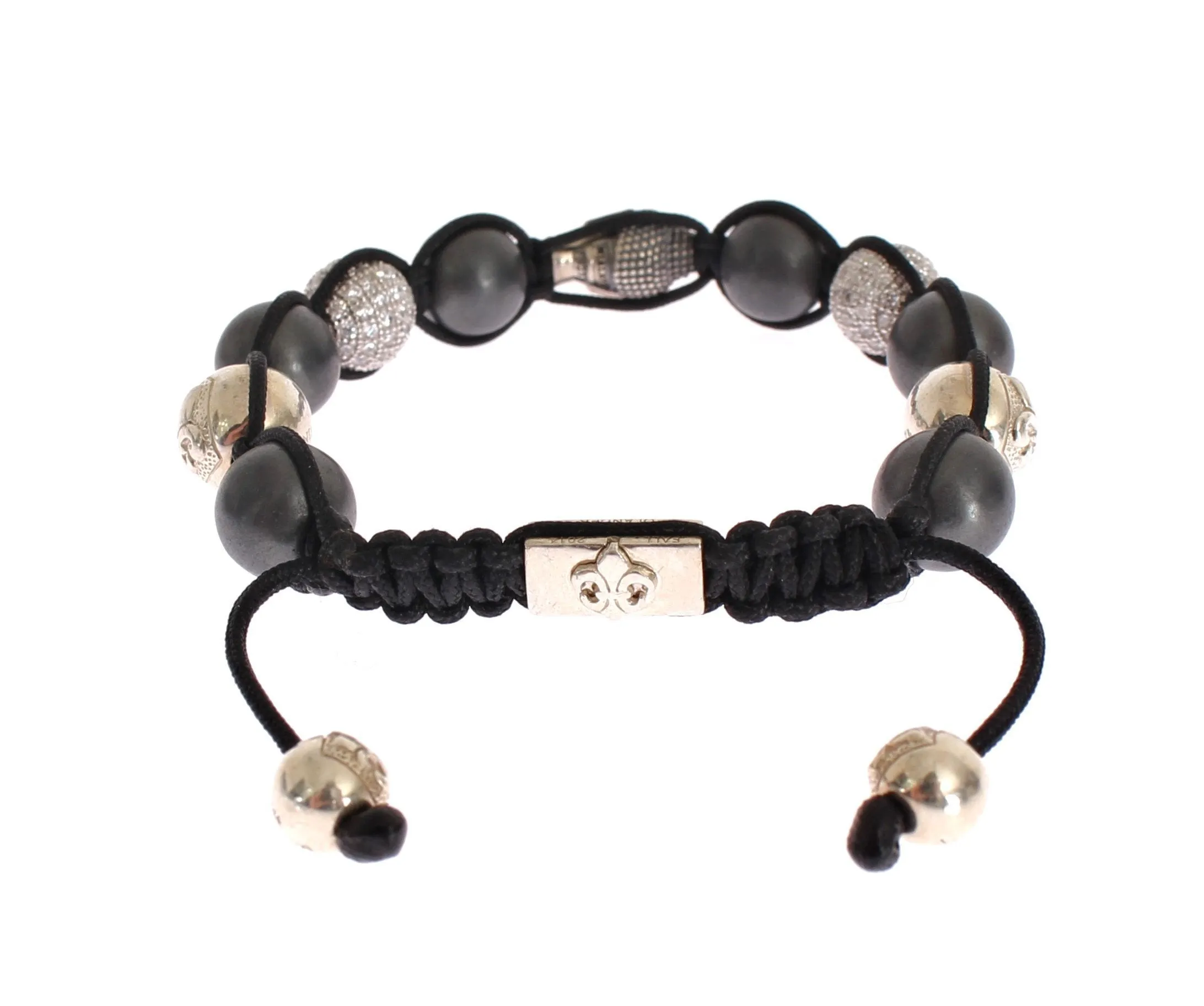 CZ Hematite 925 Bracelet