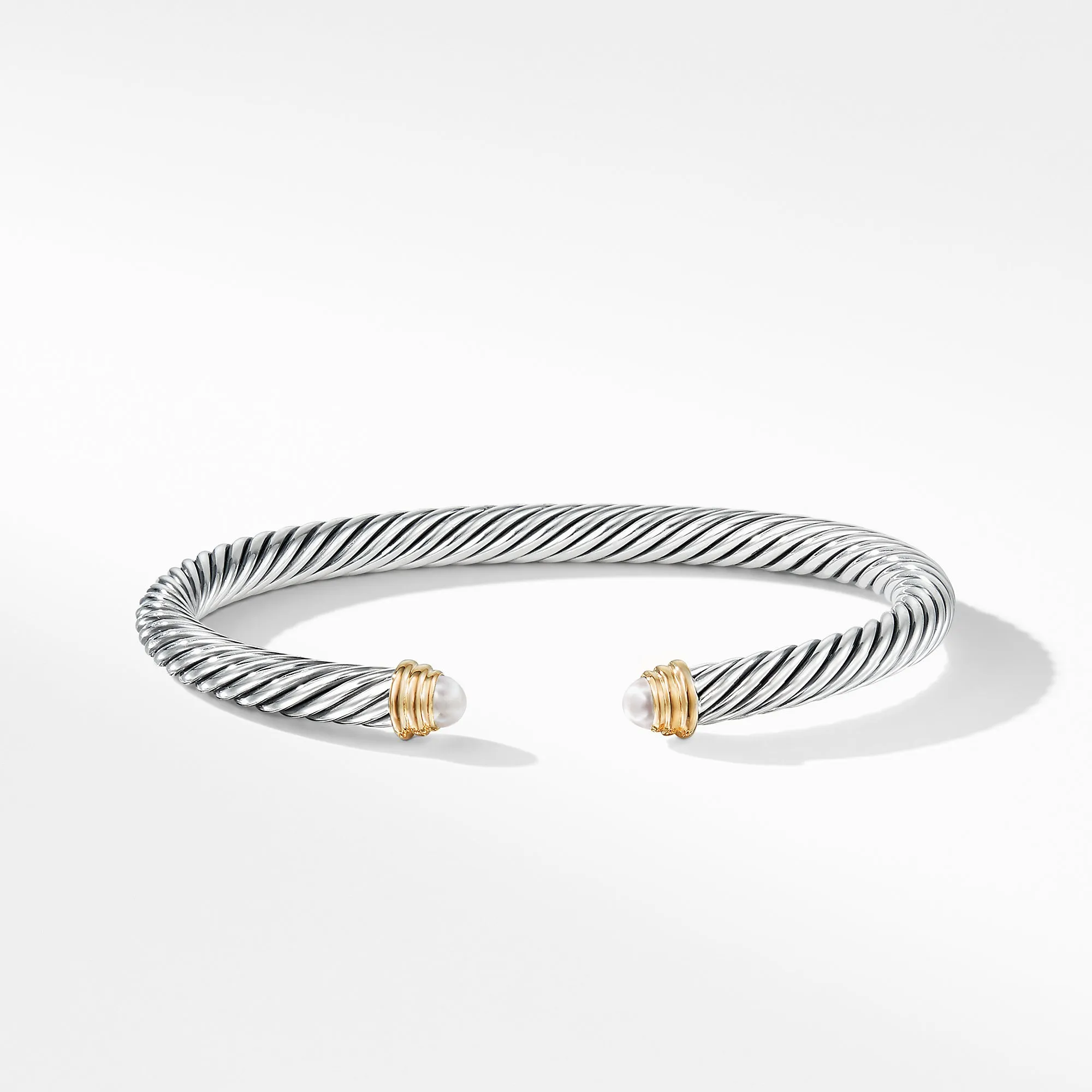 David Yurman  Bracelet in Silver and 14-Karat Yellow Gold