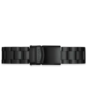 Davosa Ternos Professional Trialink Black Bracelet 22mm 169.583.01