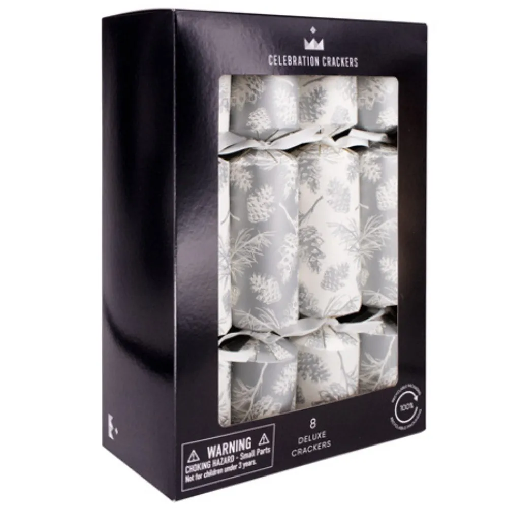 Deluxe Crackers - Winter Pines (8 Pack)
