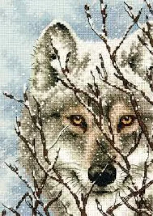 Dimensions 70-65131 Needlecrafts Counted Cross Stitch Wolf Pattern