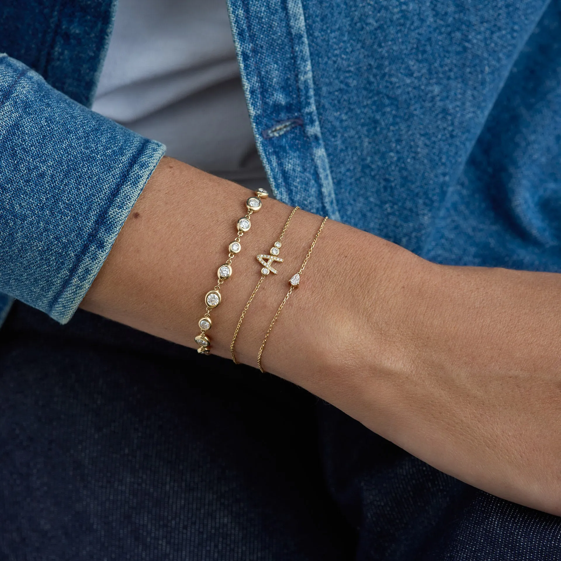 Drop Pear Bracelet