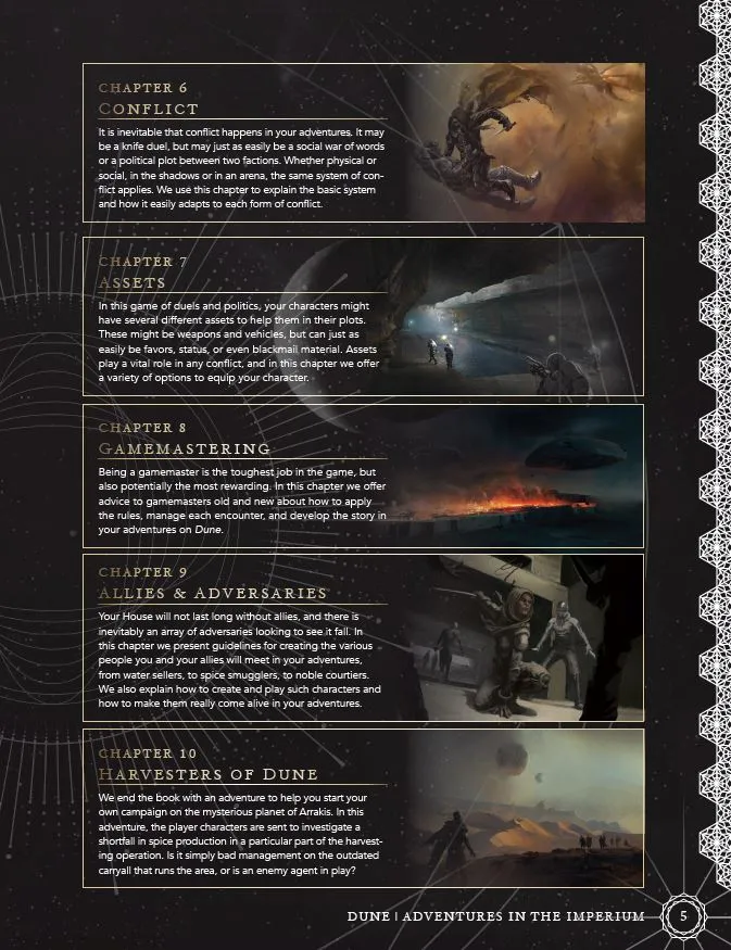 Dune - Adventures in the Imperium – Core Rulebook Standard Edition - PDF