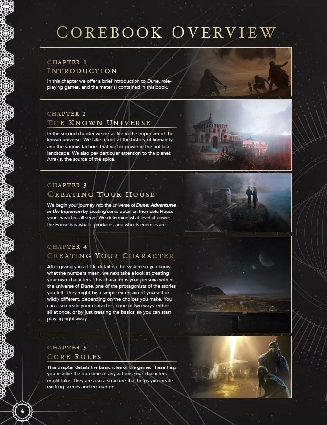 Dune - Adventures in the Imperium – Core Rulebook Standard Edition - PDF