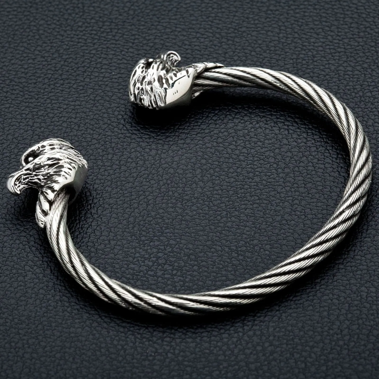 Eagle Sterling Silver Cuff Bracelet