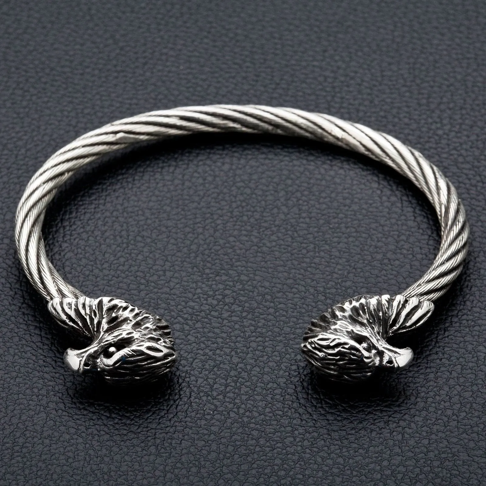 Eagle Sterling Silver Cuff Bracelet