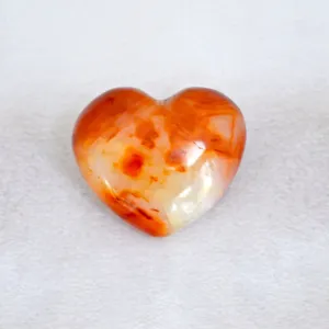 Enchanted Energy Heart carnelian heart