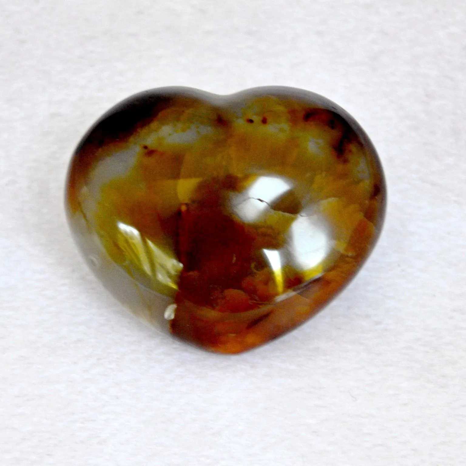 Energy Healing Heart in Carnelian