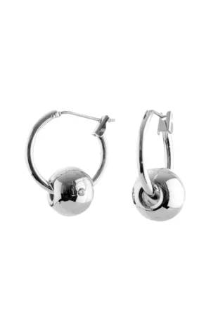 EURO 58071 Hoop with Silver Ball