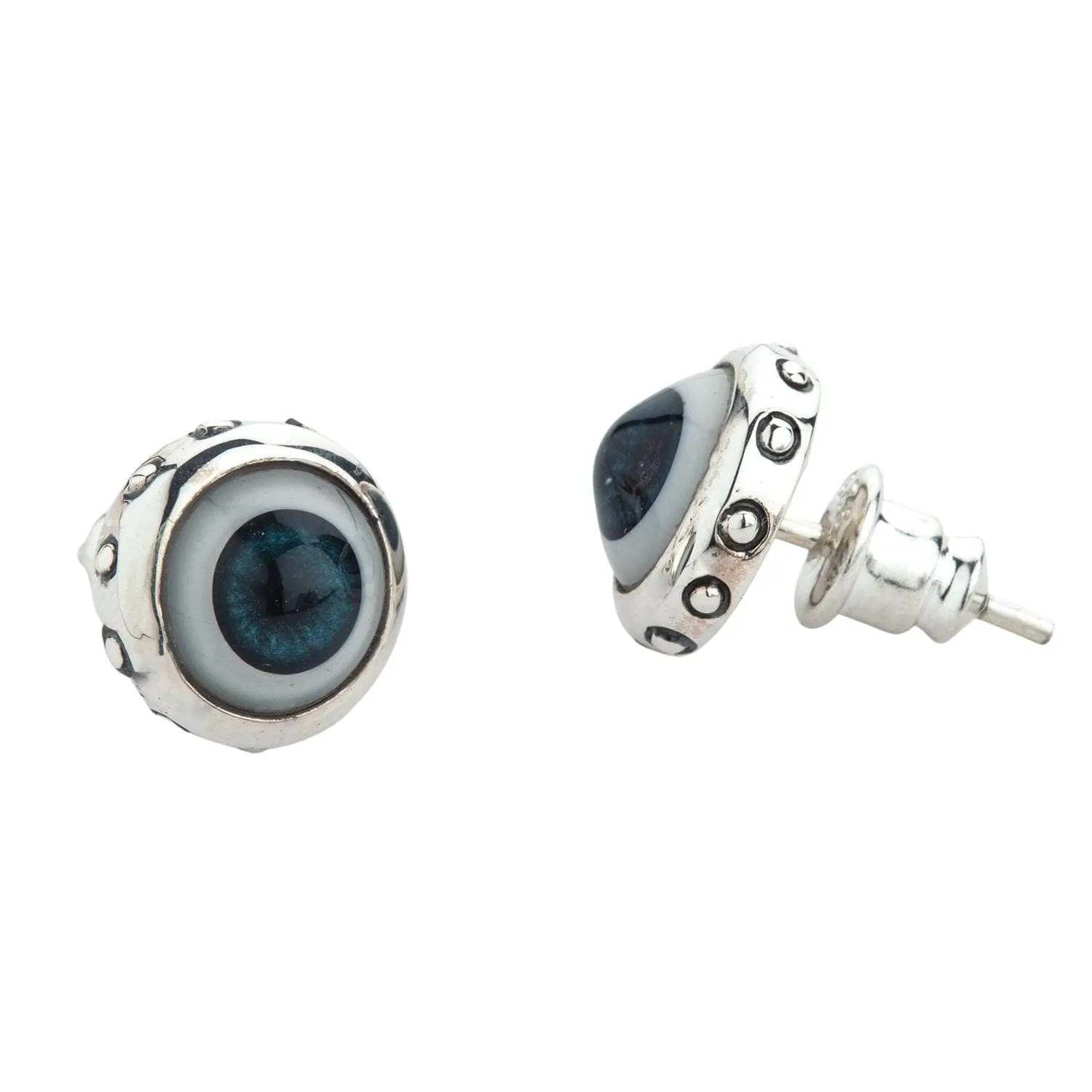 Evil Eye Stud Earrings