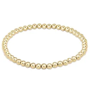 Extends - Classic Gold 4mm Bead Bracelet