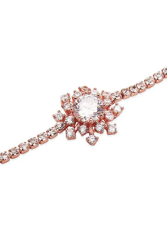 Fashion 18K Gold Plated Tennis Bracelet