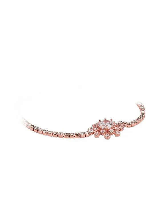Fashion 18K Gold Plated Tennis Bracelet