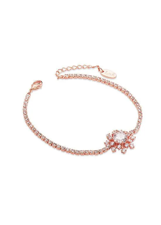 Fashion 18K Gold Plated Tennis Bracelet