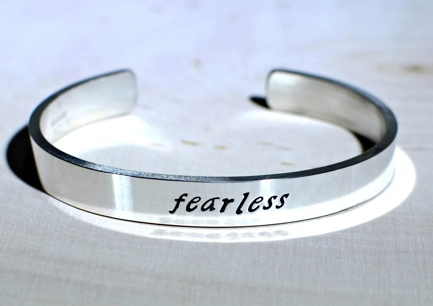 Fearless Sterling Silver Bracelet