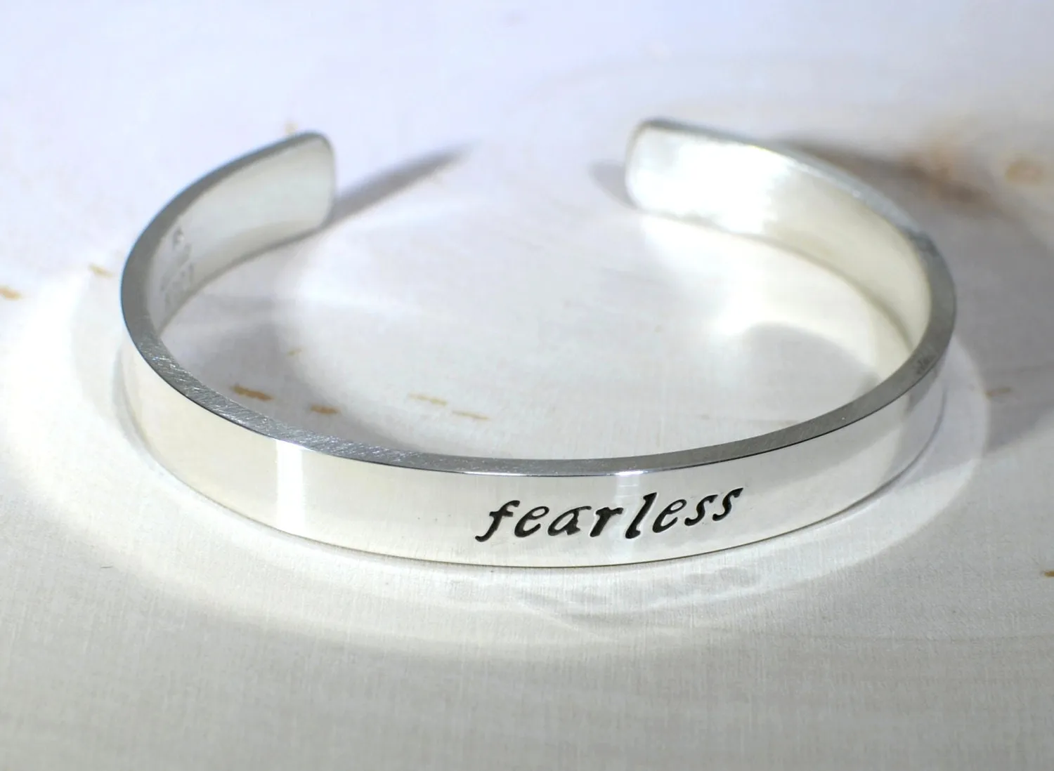 Fearless Sterling Silver Bracelet