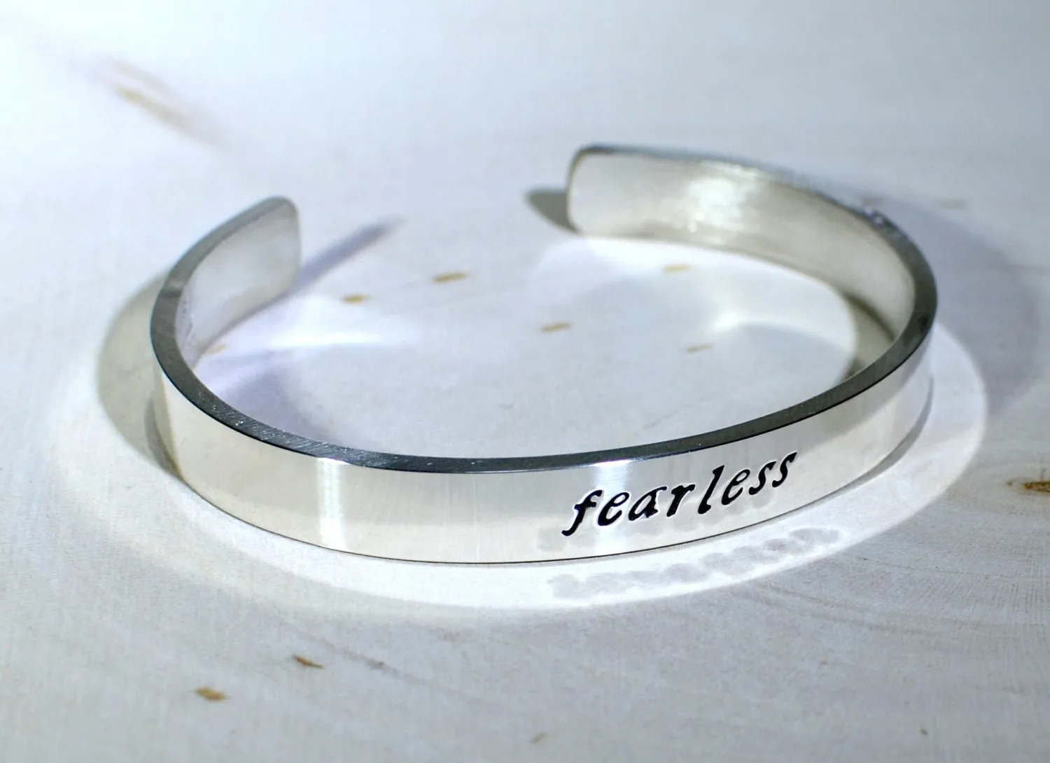 Fearless Sterling Silver Bracelet