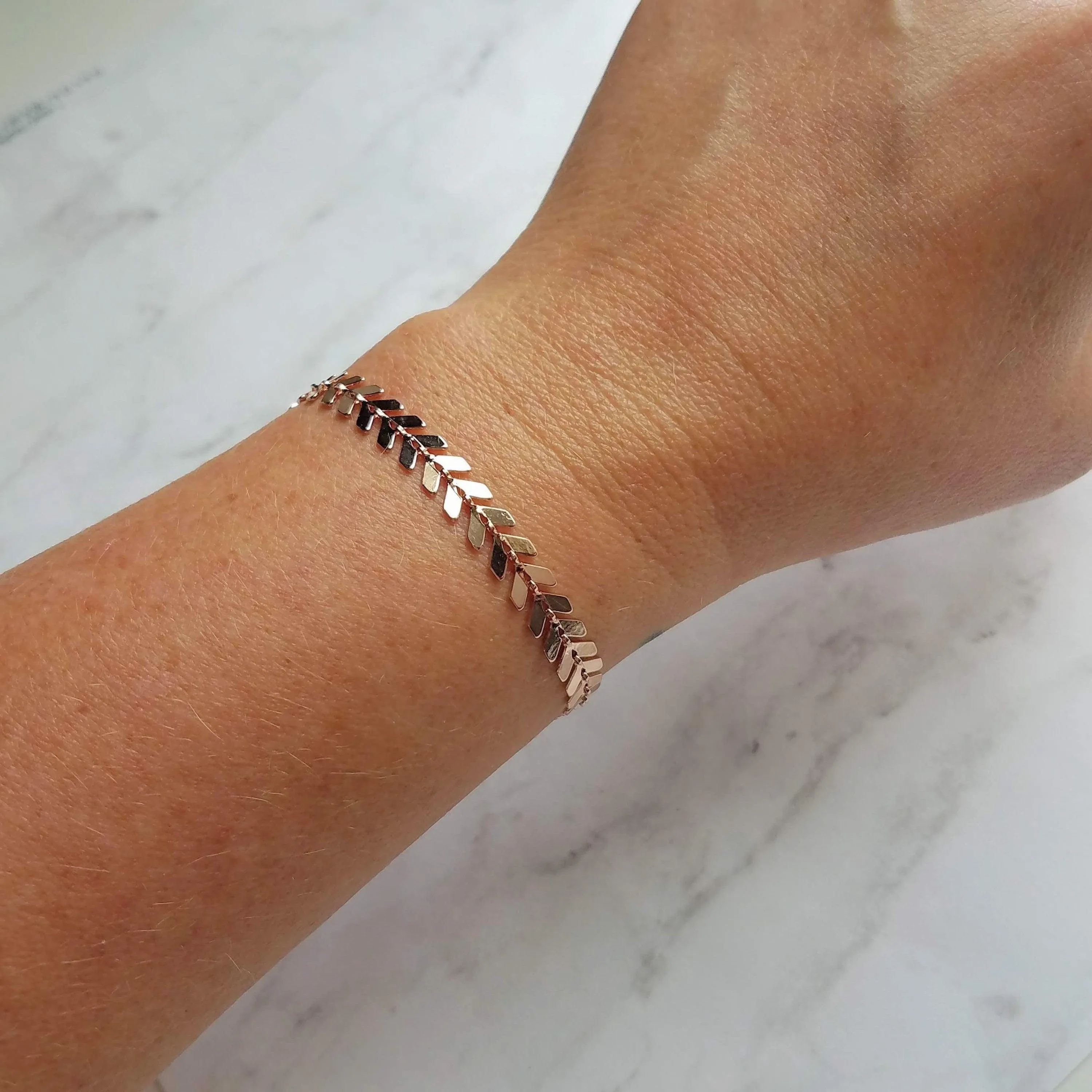 Fish Bone Bracelet, silver herringbone bracelet, silver v bracelet, silver arrow, silver bracelet, delicate silver bracelet, silver chevron