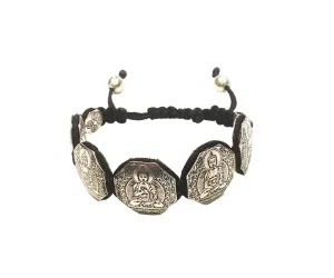 FIVE FAMILY BUDDHA BRACELET