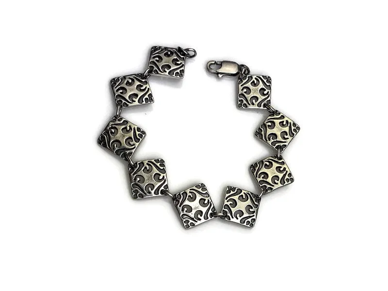 Flourish Silver Bracelet