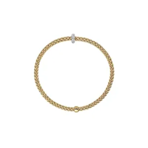 Elegant Dushan jade inlaid gold bracelet