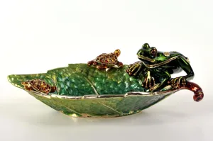 Frog on a Leaf Bowl