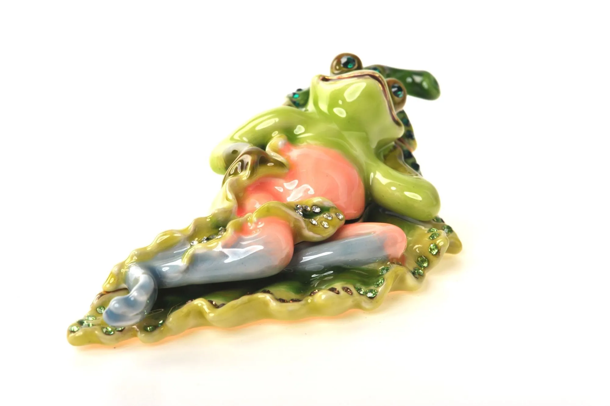 Frog on a Leaf