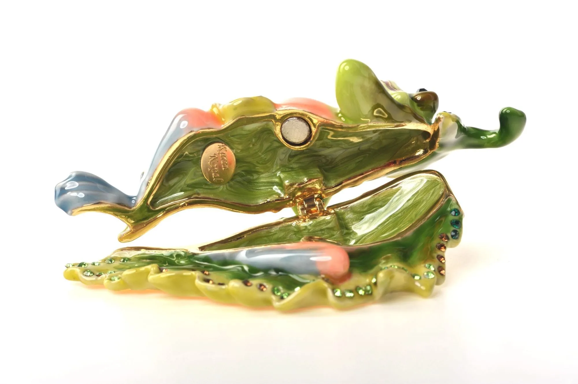 Frog on a Leaf