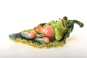 Frog on a Leaf