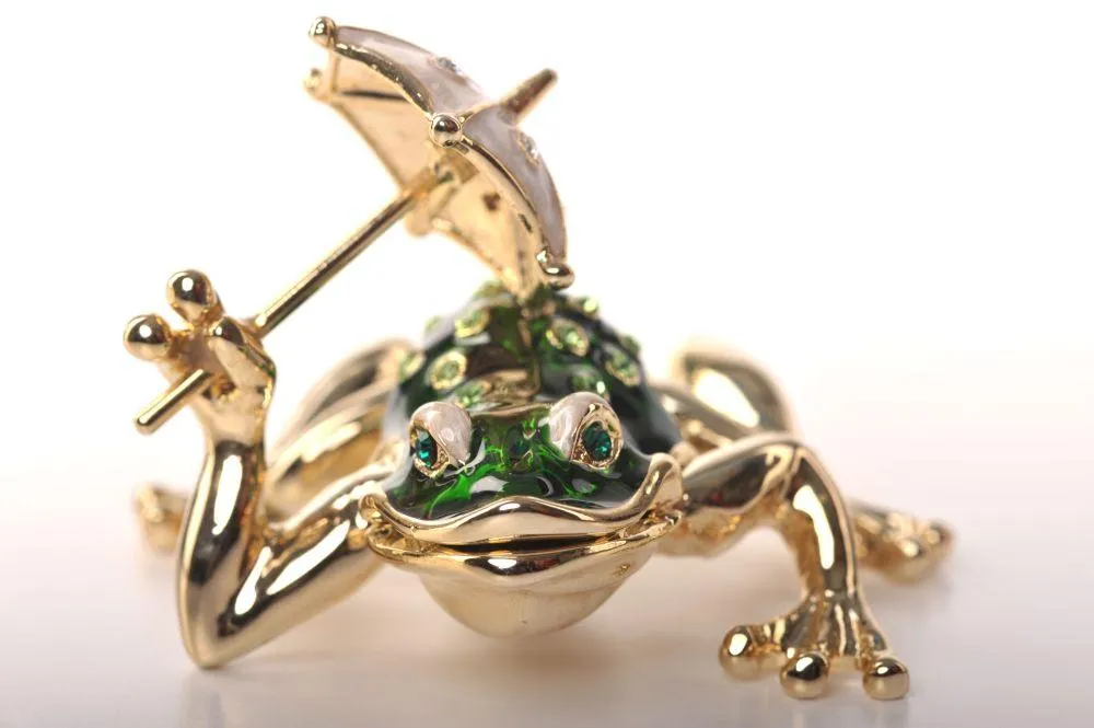 Frog with Umbrella
