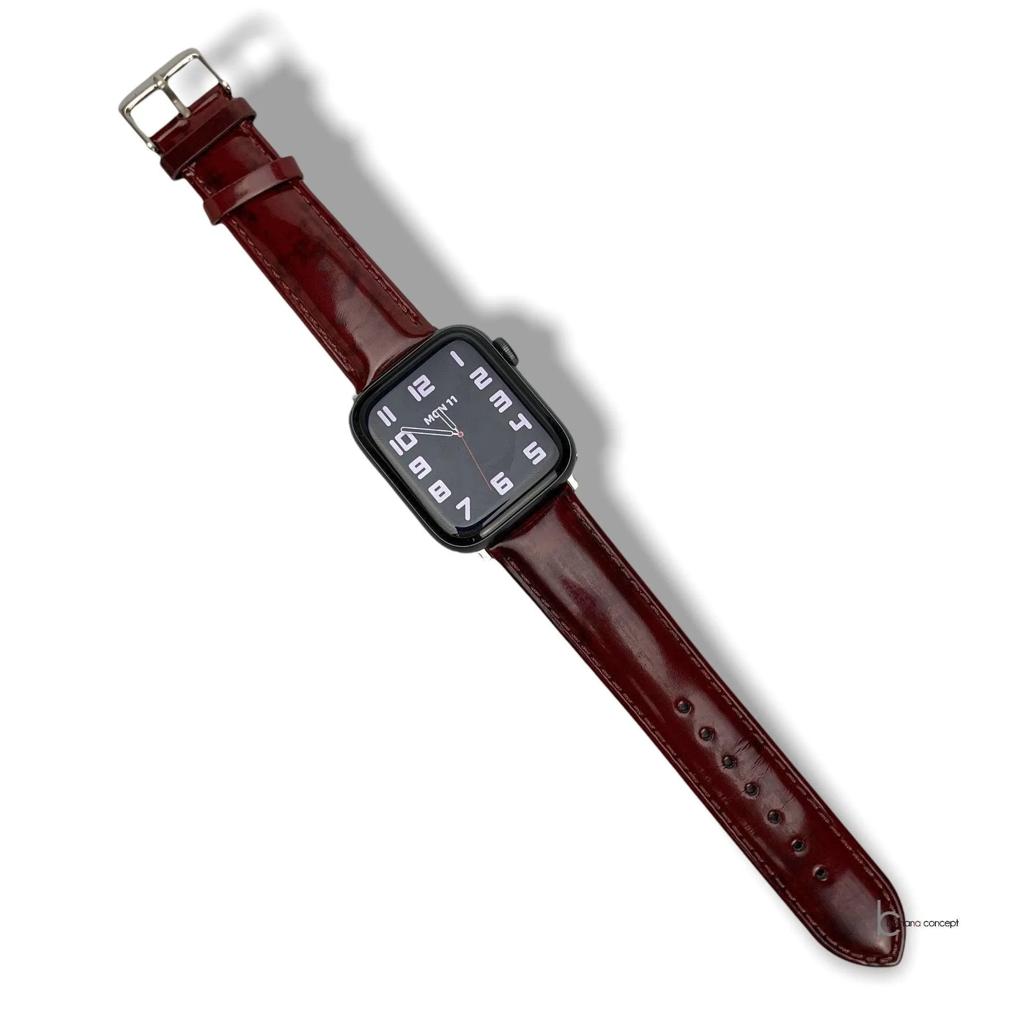 Gennadios Premium Leather Band For Apple Watch Series