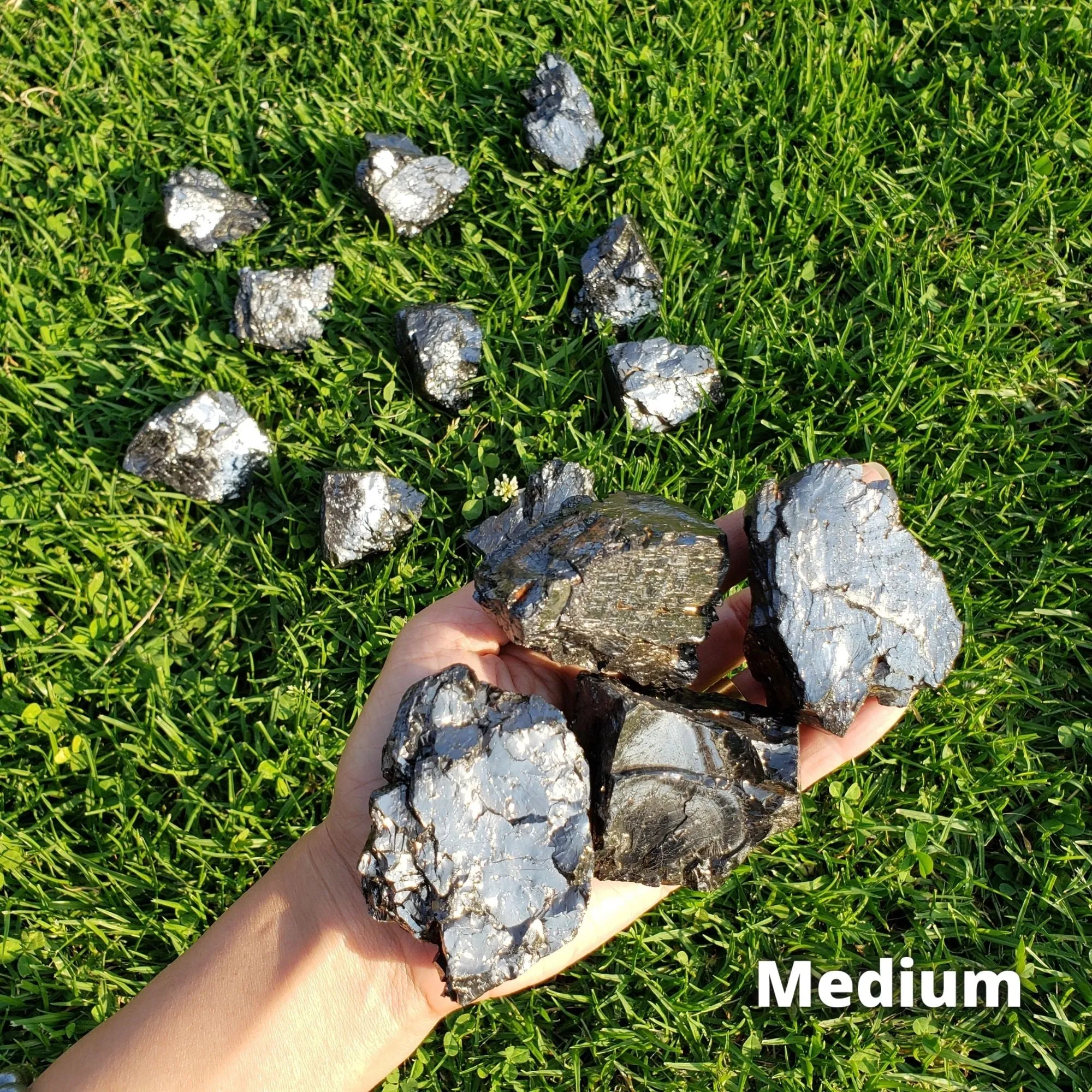 Genuine Elite Noble Silver Shungite